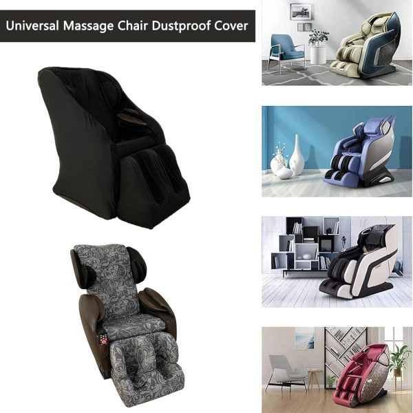 Full Body Shiatsu Zero Gravity Massage Chair Protective Cover, Dustproof - Image 7
