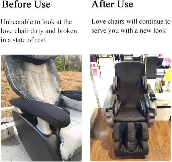 Massage Chair Cover Full Body, Universal Dust Recliner Chair Cover - Image 3