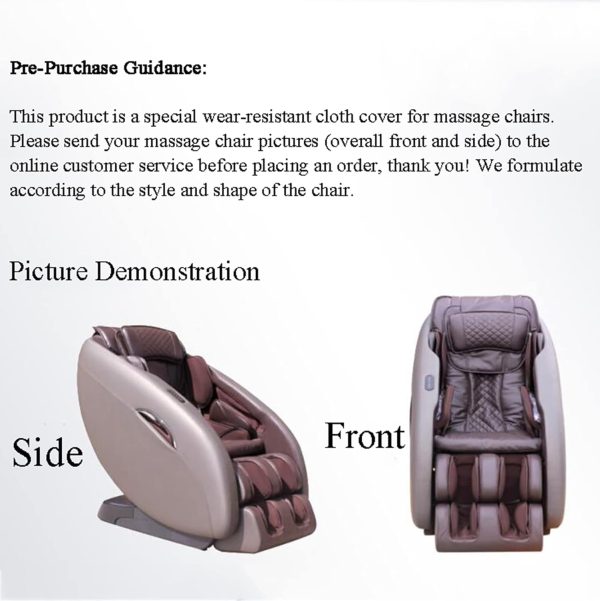 Massage Chair Cover Full Body, Universal Dust Recliner Chair Cover - Image 4