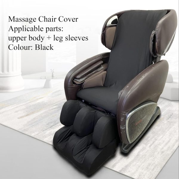 Full Body Shiatsu Zero Gravity Massage Chair Cover, Super Soft Stretch - Image 2