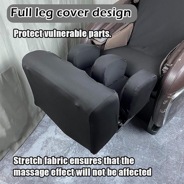 Full Body Shiatsu Massage Chair Cover Dust Protector Covers, Massage Chair - Image 6