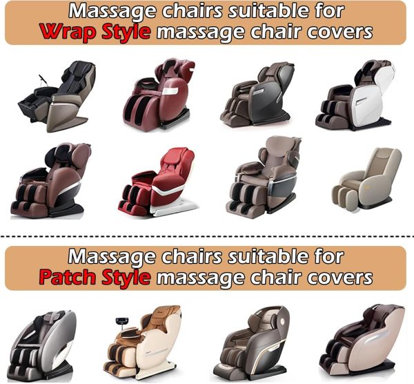 Massage Chair Cover Washable, Dust Protection Massage Chair Cover Stretch - Image 7