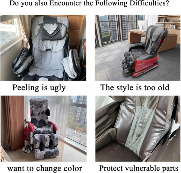 Massage Chair Cover Protector Fitted, ull Body Massage Chair Sofa Covers - Image 3