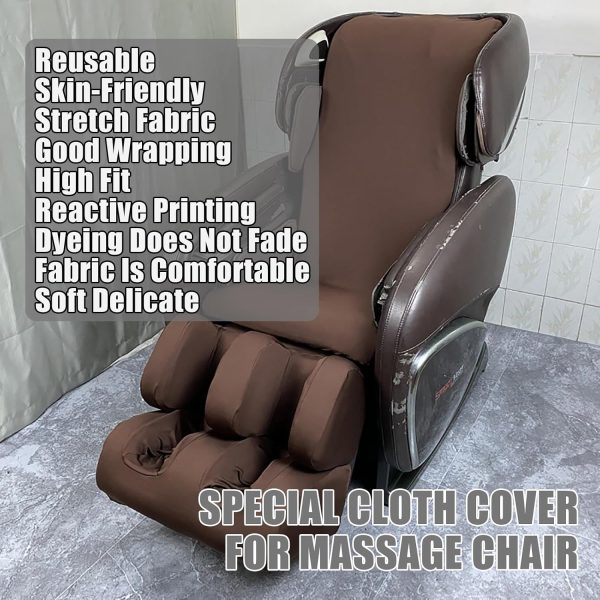 Full Body Shiatsu Massage Chair Cover, Zero Gravity Massage Chair Recliner - Image 6