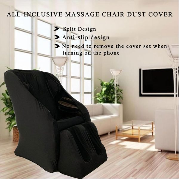 Full Body Massage Chair Cover Protector,Zero Gravity Wing Recliner Chair - Image 2