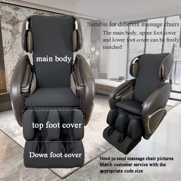 Massage Chair Cover Protector Fitted, ull Body Massage Chair Sofa Covers - Image 2