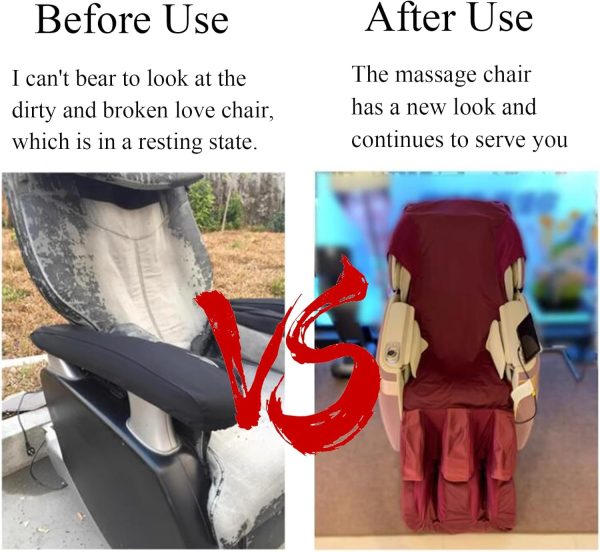 Massage Chair Cover Protector, Massage Chair Cover Full Body Wear-Resistant - Image 4