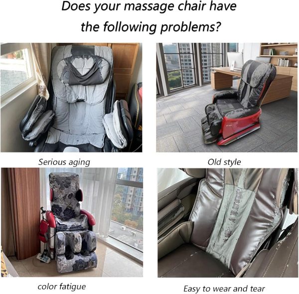 Covers for Recliner, Zero Gravity Single Recliner Chair Cover Dust Cover of - Image 6