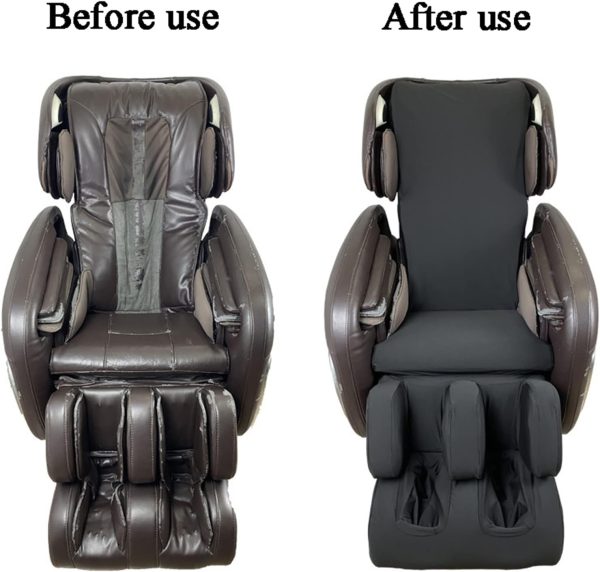 FBKPHSS Full Body Shiatsu Massage Chair Cover, Universal Dust Protection - Image 8