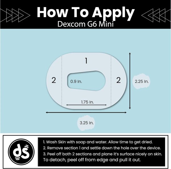 4th July - dexcom g6 Adhesive Patches, Watertight,Dexcom G6 Transmitter - Image 7