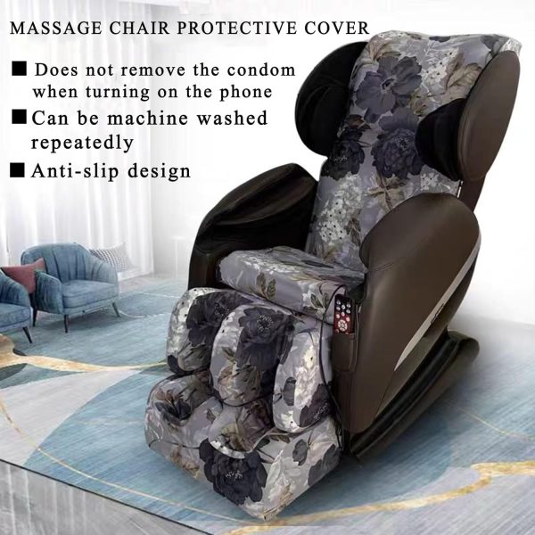 Full Body Shiatsu Massage Chair Cover,Zero Gravity Stretchs Fabrics - Image 3