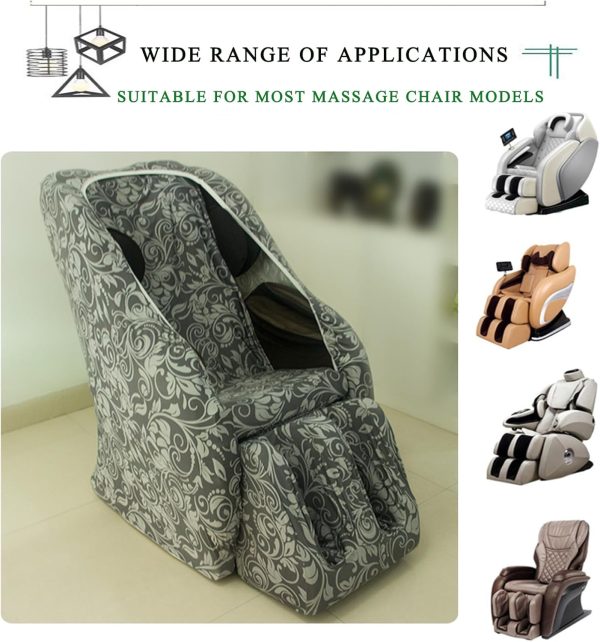 Full Body Shiatsu Massage Chair Cover,Zero Gravity Stretchs Fabrics - Image 5