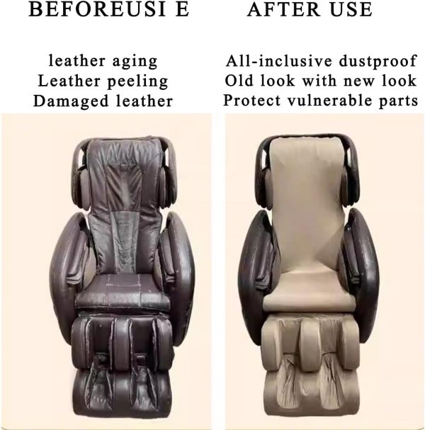 Full Body Shiatsu Massage Chair Cover,Zero Gravity Stretchs Fabrics - Image 7