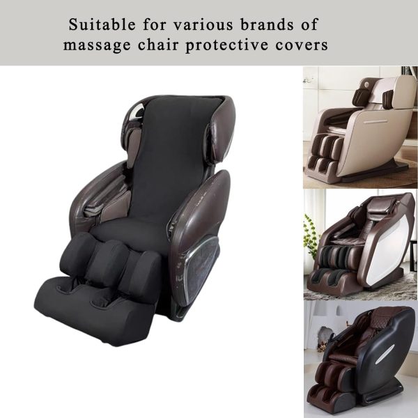 Massage Chair Cover, Ultra Soft Stretch Fabric Full Body Shiatsu Massage - Image 6