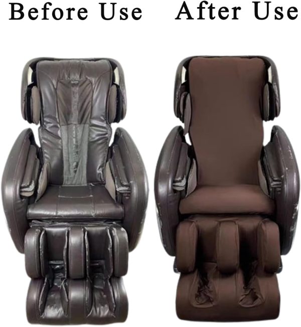 Massage Chair Cover, Ultra Soft Stretch Fabric Full Body Shiatsu Massage - Image 8