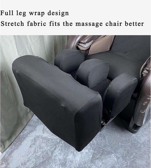 Massage Chair Cover, Ultra Soft Stretch Fabric Full Body Shiatsu Massage - Image 7