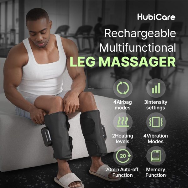 HubiCare Calf and Thigh Leg Massager, Leg Massager for Circulation and Pain - Image 2