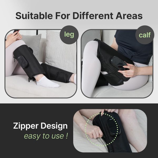 HubiCare Calf and Thigh Leg Massager, Leg Massager for Circulation and Pain - Image 7