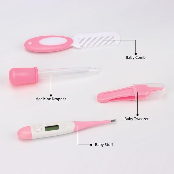 Baby Healthcare and Grooming Kit, Baby Safety Set Newborn Nursery Health - Image 5