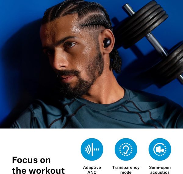 Sennheiser Momentum Sport Earbuds with Sport Sound Tuning and Adaptive ANC, - Image 3