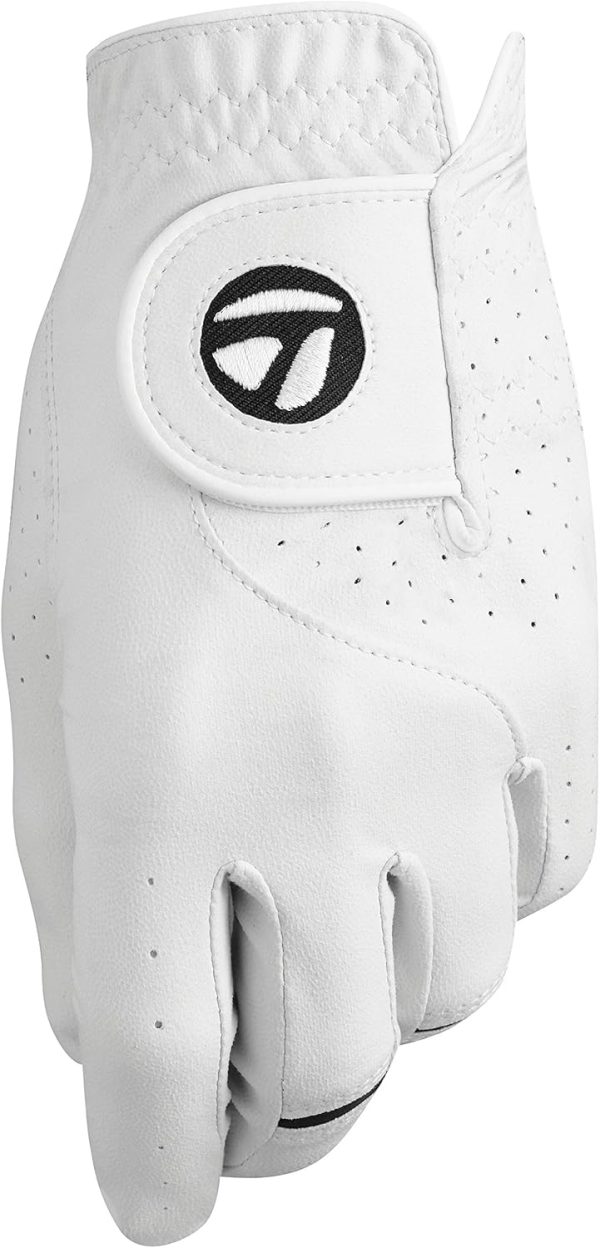 TaylorMade Golf STRATUS TECH GLOVE 2-PACK (WHITE, LEFT HAND, MEDIUM/LARGE), - Image 3
