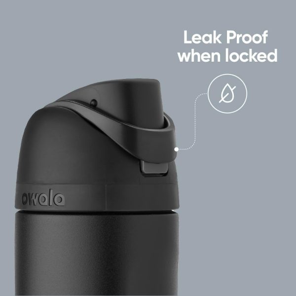 Owala FreeSip Insulated Stainless Steel Water Bottle with Straw for Sports, - Image 7