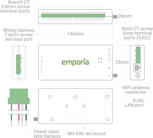 Emporia Gen 3 Smart Home Energy Monitor | Home Energy Automation and - Image 7