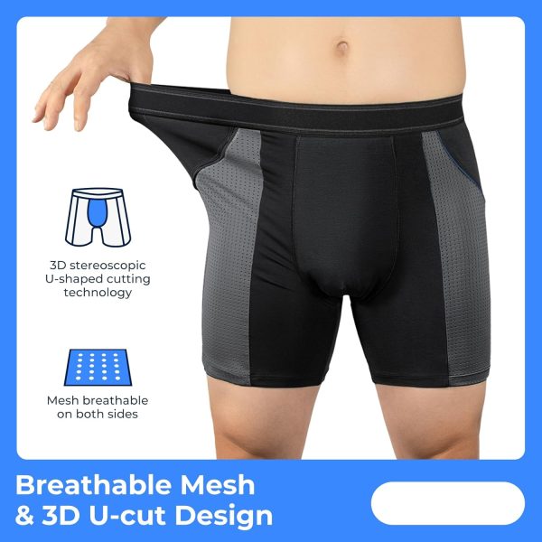 Incontinence Underwear for Men Washable Mens Incontinence Underwear for - Image 2
