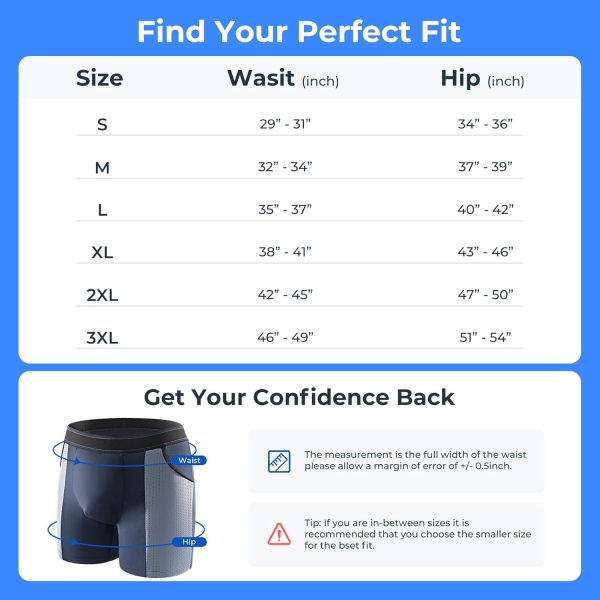 Incontinence Underwear for Men Washable Mens Incontinence Underwear for - Image 5