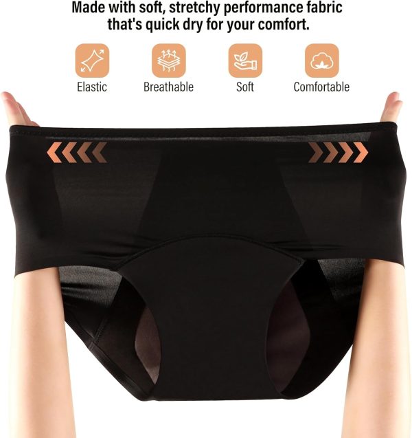 Incontinence Underwear for Women 150ml High Absorbent Leak Proof Underwear - Image 4