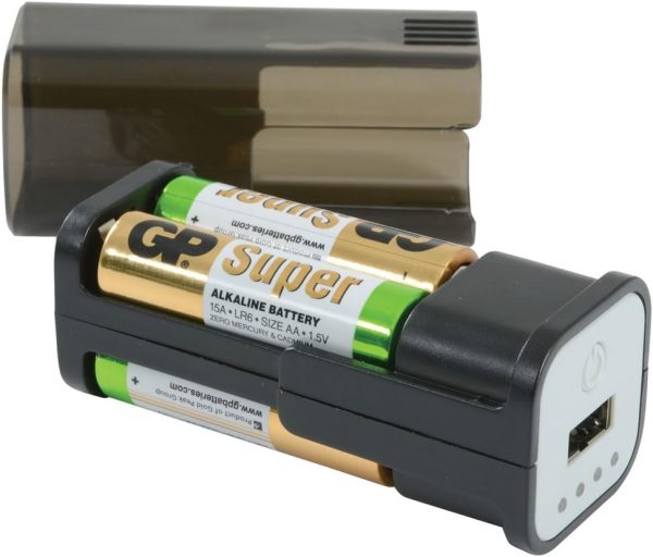 ADCB POW1 - Emergency USB Battery Powered Power Bank Compact Portable 4 AA - Image 2
