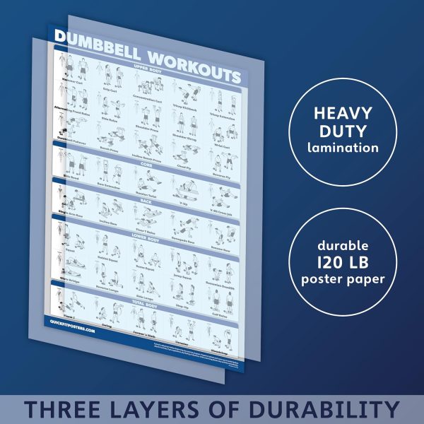 QuickFit 3 Pack - Dumbbell Workouts + Bodyweight Exercises + Stretching - Image 2