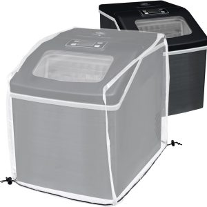 Ice Maker Cover,PVC Ice Machine Dustproof Cover,Waterproof Shield for