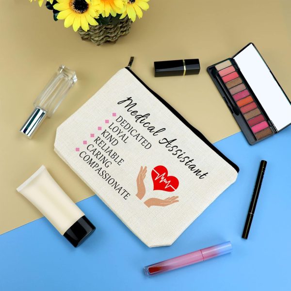 3 Pcs Medical Assistant Thank You Gift Makeup Bag MA Gift Medical Assistant - Image 3