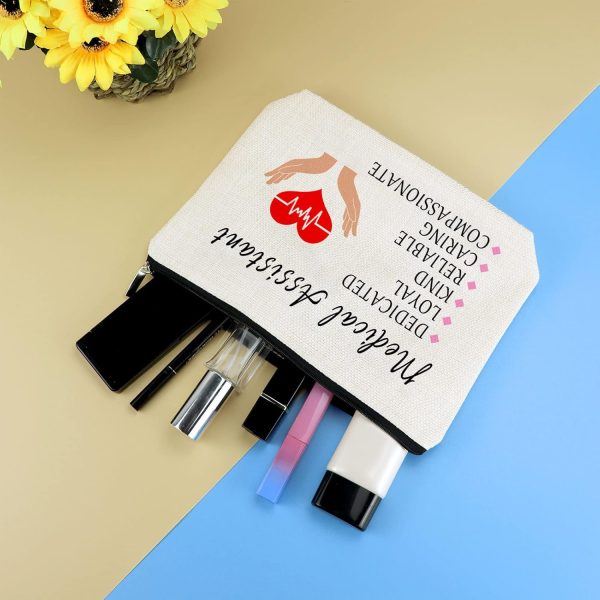 3 Pcs Medical Assistant Thank You Gift Makeup Bag MA Gift Medical Assistant - Image 4