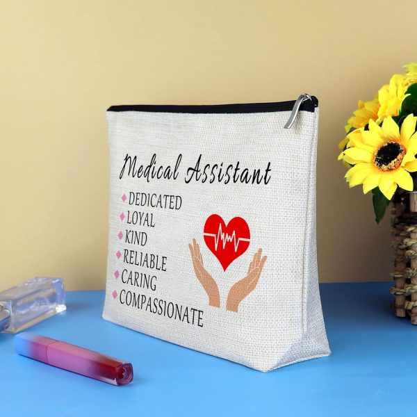 3 Pcs Medical Assistant Thank You Gift Makeup Bag MA Gift Medical Assistant - Image 6