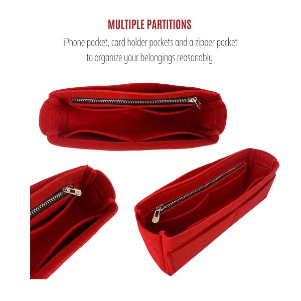 Purse Organizer for Fendi Baguette Bag Insert, Mini Baguette Bag Organizer, - Image 4