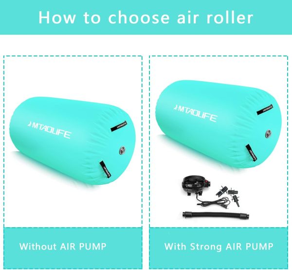 Gymnastics Air Roller Air Barrel, Inflatable Tumble Roller Mat, Air Roller - Image 5