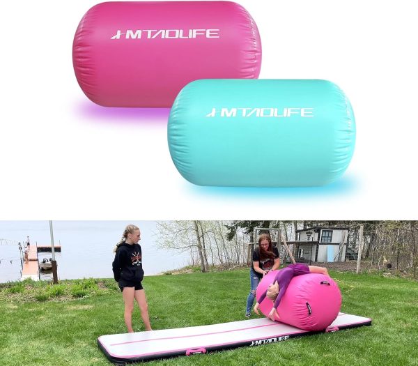 Gymnastics Air Roller Air Barrel, Inflatable Tumble Roller Mat, Air Roller - Image 6