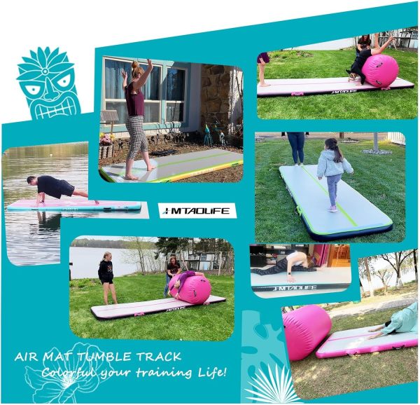 Gymnastics Air Roller Air Barrel, Inflatable Tumble Roller Mat, Air Roller - Image 7