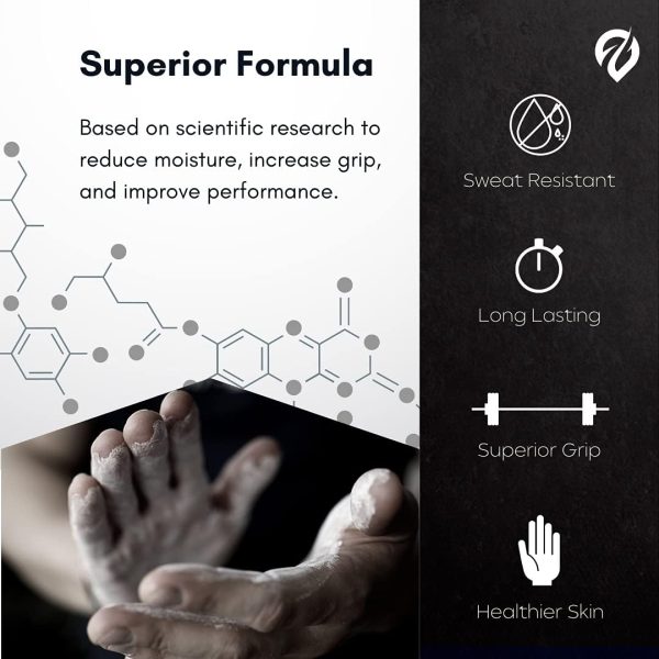 Liquid Chalk, Mess-Free Gym Chalk for Weightlifting, Gymnastics, Rock - Image 2