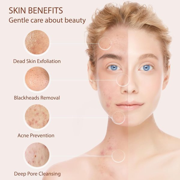 Face Scrubber | Facial Cleansing Brush Exfoliator Skin Care Products Beauty - Image 4