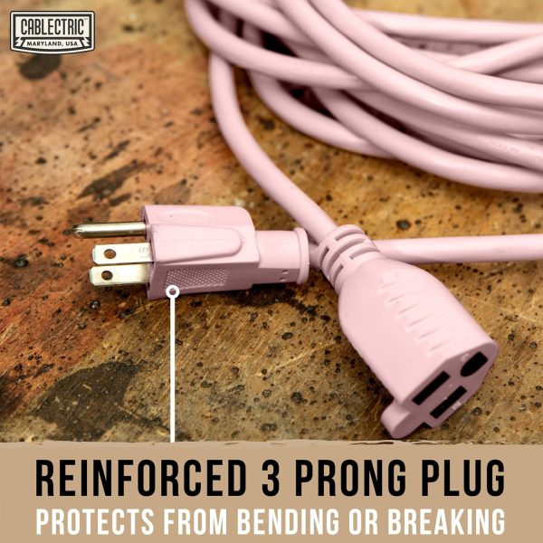 Outdoor Extension Cord 25 ft - 16 Gauge 13 Amp Heavy Duty Power Extension - Image 4