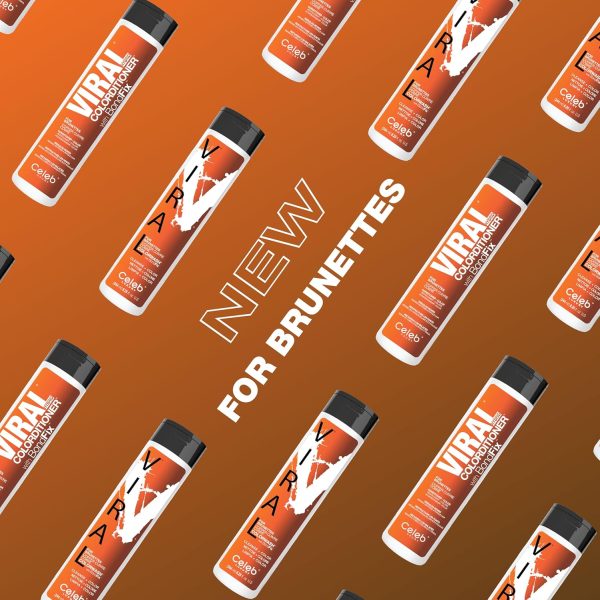 Celeb Luxury Copper Hair Color Depositing Colorwash Shampoo for Brunettes, - Image 2