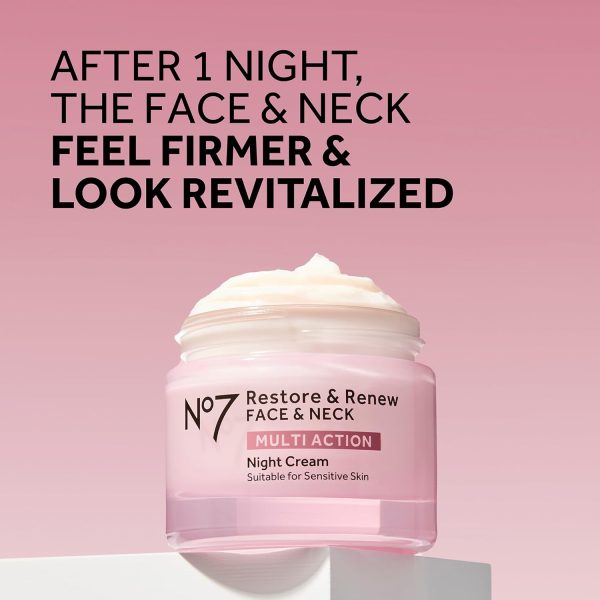 No7 Restore & Renew Face & Neck Multi Action Skincare System - SPF 30 Face - Image 6