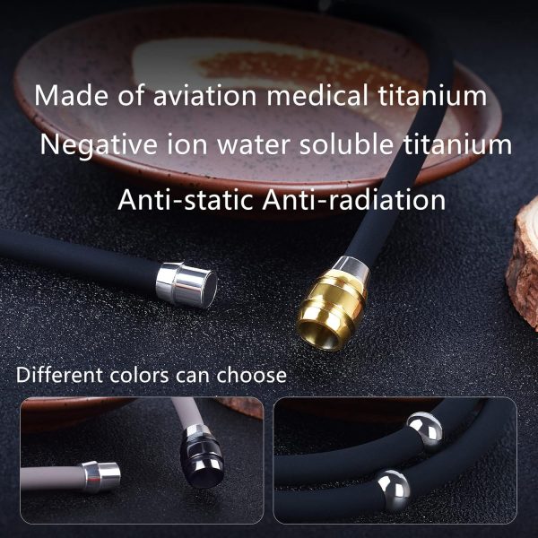 Necklace, Silicon, Germanium, Static Eliminator, Necklace, Antistatic, - Image 2