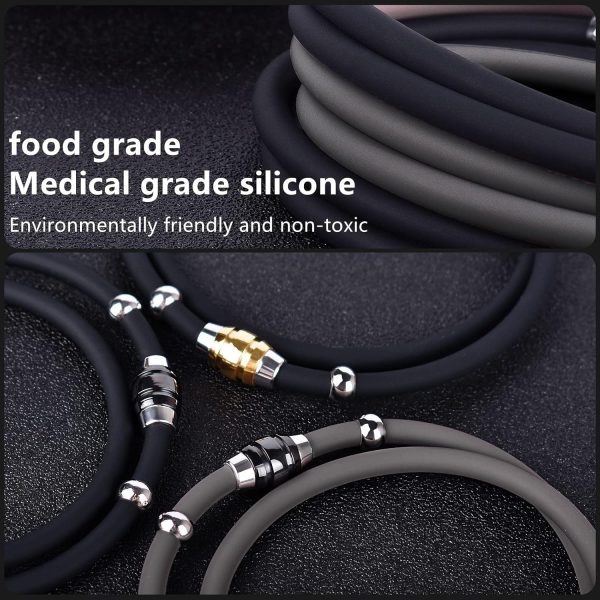 Necklace, Silicon, Germanium, Static Eliminator, Necklace, Antistatic, - Image 3