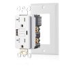 20 Amp Self-Test GFCI Outlet Combination with USB Type A and Type-C, Tamper