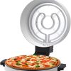 2000W Electric Pizza Oven, Outdoor Indoor Portable 12 Inch Countertop Pizza