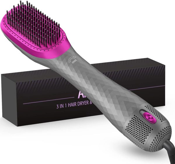 hair straightener brush